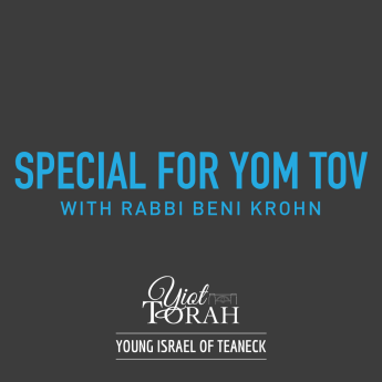 Special for Yom Tov 